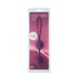 Sfere Vaginali in Puro Silicone Viola 19 X 3,5 cm. - 1
