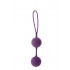 Sfere Vaginali in Puro Silicone Viola 19 X 3,5 cm. - 0