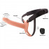 Fallo Cavo Vibrante per Uomo in Silicone 20 x 4 cm - 1