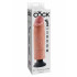KING COCK - Vibratore Chiaro Ultra Realistico 25 x 6,5 cm. Alta Qualita MADE in USA - 3