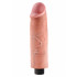 KING COCK - Vibratore Chiaro Ultra Realistico 25 x 6,5 cm. Alta Qualita MADE in USA - 2