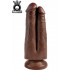 KING COCK - Fallo Doppio Ultra Realistico Africano 21 X 5,9 cm. Alta Qualita MADE in USA - 0