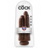 KING COCK - Fallo Doppio Ultra Realistico Africano 26 X 7,2 cm. Alta Qualita MADE in USA - 1