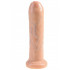 KING COCK Fallo Ultra Realistico Naturale che si Scappella 21 x 4,5 cm. Indossabile con Imbracatura - 0