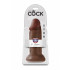 KING COCK - Fallo Ultra Realistico color Marrone 25 X 7,6 cm. Alta Qualita MADE in USA - 1