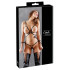 Imbracatura Femminile BSDM con Elastici e Aperture - 11