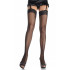 LEG AVENUE Calze a Rete con Autoreggente FISHNET - Taglia Unica Elasticizzata (Tg.38-48) - 2