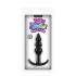 Cuneo Anale da Passeggio Jelly Runcher a Tre Stadi 11 x 2,5 cm. Nero - 1