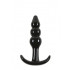 Cuneo Anale da Passeggio Jelly Runcher a Tre Stadi 11 x 2,5 cm. Nero - 0