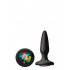 Plug Anale Con Gemma Arcobaleno 7,5 x 2,1 cm. - 1