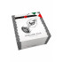 Cuneo Anale in Metallo color Oro con Diamante Verde 7,5 x 3 cm. - 1