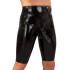 Pantaloni In Latex - Lattice Nero Con Guaina Fallica - 3