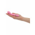 Mini Bullet-Massaggiatore in Silicone Rosa Ricaricabile 12,5 x 2,5 cm. - 4