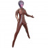 Bambola Gonfiabile Trans Love Doll Eager Bae con Fallo 16,5 x 3,8 cm Africana - 1