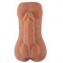 Masturbatore Manuale RealMan con Ano Penetrabile e Pene con Testicoli in Rillievo - 3