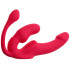 Strap On senza lacci Triple Teaser con Triplo Vibratore, Ricaricabile USB con Telecomando - 3