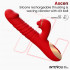 Vibratore Rabbit con APP Spinta, Oscillazione Ricaricabile USB - 0