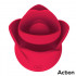 Rosa Stimola Clitoride Meryl, con lingua e 2 motori Ricaricabile USB - 2