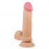 Dildo con Pelle Scorrevole 16 x 4,4 cm Carne - 6