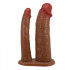 Guaina Fallica Ingrossa Pene Doppia Yairon 17,5x4,2 cm (+4 cm in Lunghezza) e (+ 24% Circonferenza) e Fallo Anale 15x2,5 cm - 1