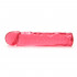 Dildo Trasparente Rosa In Jelly Morbido - 20 X 4 Cm. - 2