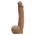Fallo Realistico Mulatto con Testicoli in Cyberskin® 19 X 3,8 cm. - 1