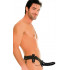 Fallo Cavo Vibrante indossabile Strap-On Per Uomo 16 X 4,5 Cm. Nero - 1