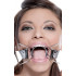 EXTREME Spider GAG in Acciaio e Pelle Diam. 4 cm. - 1