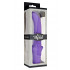Vibratore Punto G in PURO SILICONE Lilla Impermeabile 19 x 4 cm. - 1
