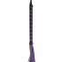 Frusta Gatto a Nove Code Nero/Viola 70 cm. - 1