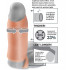 Guaina Fallica XL ingrossa Pene con Testa del Pene Scoperta - 0
