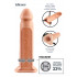 Fallo Indossabile Cavo Strap-on in PURO SILICONE 23 X 5,2 cm. - 1