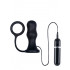 COCKRING per Pene con Plug Anale Vibrante IN PURO SILICONE 11 X 4 cm. - 0