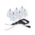 Set di 6 Coppette succhia Clitoride Capezzoli e Pene - 1