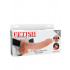 Fallo Indossabile Strapon Cavo con Testicoli per Uomo 23 x 4,5 cm. Color Carne - 6