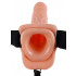 Fallo Indossabile Strapon Cavo con Testicoli per Uomo 23 x 4,5 cm. Color Carne - 5