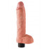 KING COCK - Vibratore Ultra Realistico 26 x 5,3 cm - Alta Qualita MADE in USA Color Carne - 2