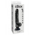 KING COCK Vibratore Ultra Realistico 25 x 5,3 cm. - Alta Qualita MADE in USA - 1