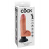 KING COCK - Vibratore Ultra Realistico 18 X 4,5 cm. - Alta Qualita MADE in USA - 2
