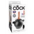 KING COCK Vibratore Realistico su Palla Fitball 17,5 X 4,4 cm. Made in USA - 1