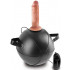KING COCK Vibratore Realistico su Palla Fitball 17,5 X 4,4 cm. Made in USA - 0
