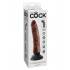 KING COCK - Vibratore Ultra Realistico 19 x 4,8 cm. - Alta Qualita MADE in USA - 2