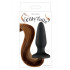 Cuneo Anale 10 X 3,3 CM. con Coda da Cavallo di 60 cm. Marrone - 1