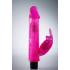 Vibratore Rabbit KNOBBLY WOBBLY PINK 20 x 3,5 cm. - 3