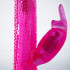 Vibratore Rabbit KNOBBLY WOBBLY PINK 20 x 3,5 cm. - 1