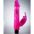 Vibratore Rabbit KNOBBLY WOBBLY PINK 20 x 3,5 cm. - 0