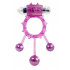 Anello Fallico con Vibratore Stimola Clitoride e Sfere Stimola Testicoli - 2