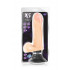 Vibratore Realistico Chiaro Impermeabile con Potente Ventosa 20 X 4,8 cm - 1