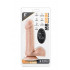 Vibratore Realistico Chiaro Telecomandato Wireless 20 X 4,5 cm. - 0