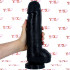 Super Don - Fallo Realistico Gigante 29 x 7 cm. Nero - 1